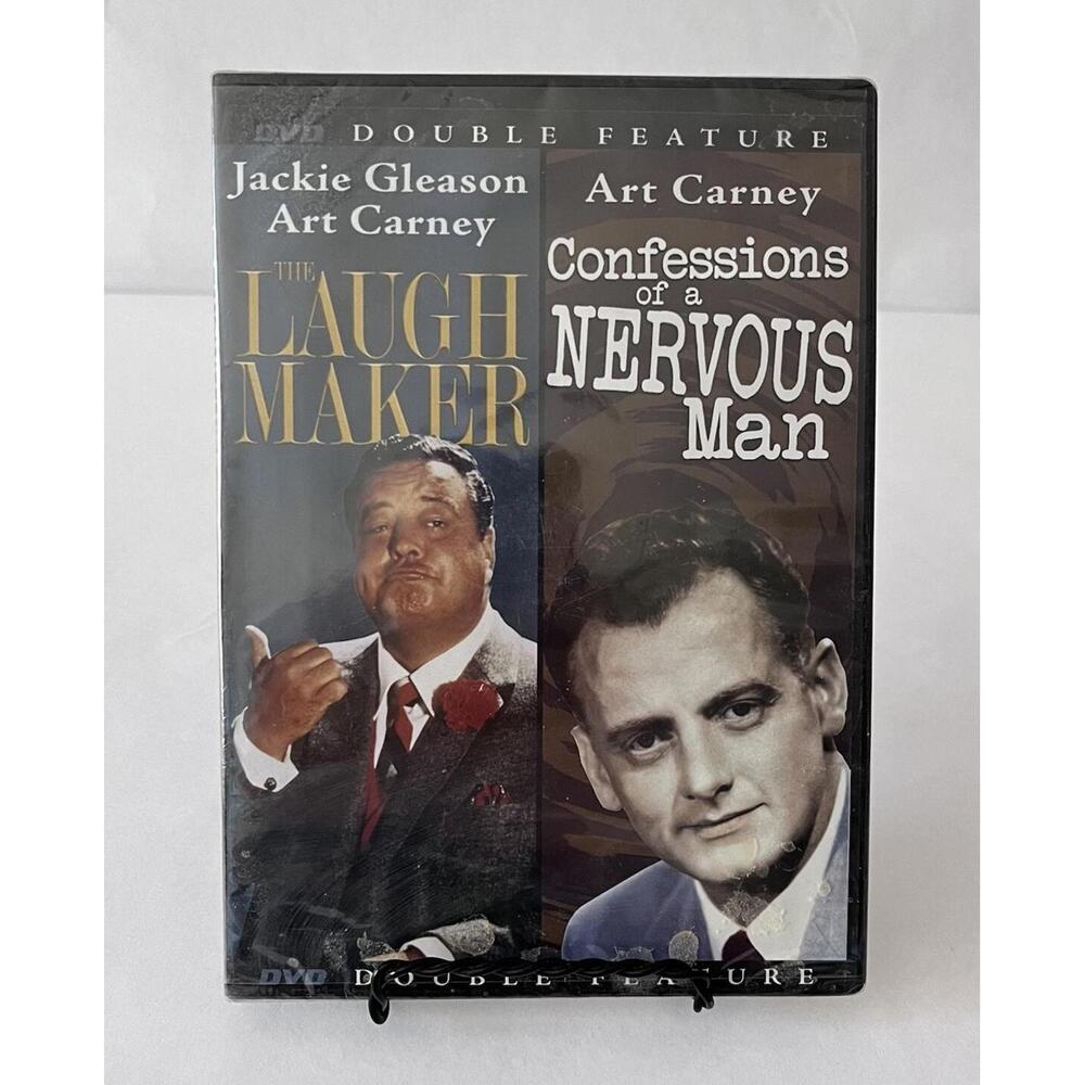 The Laugh‎ Maker/Confessions of a Nervous Man DVD Jackie Gleason Art Carney 2007